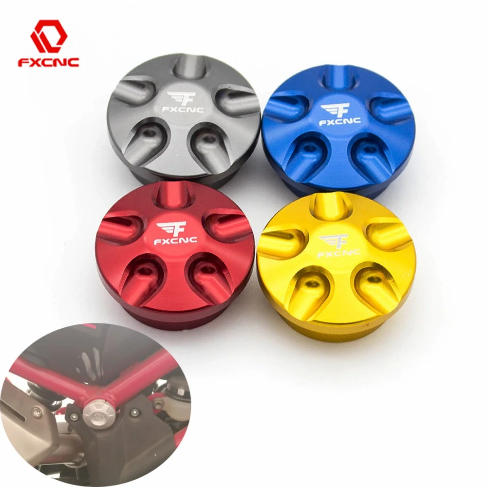 For Benelli TNT 125 135 TNT125 TNT135 BJ125 2016 2017 2018 2019 2020 2021 Motorcycle Aluminum Frame Hole Cover Insert Plug Cap