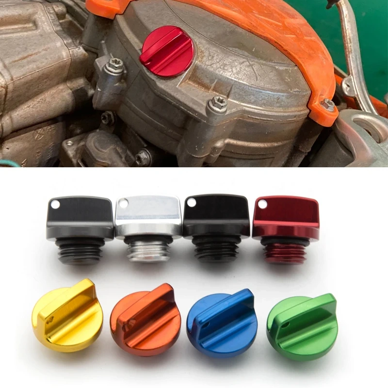 M23*3mm Oil Filler Plug Cap For 125 250 300 EXC SX XC XCW 250 350 450 500 690 SXF XCF XCWF EXCF LC4 ENDURO 2004-2021 2020 2019