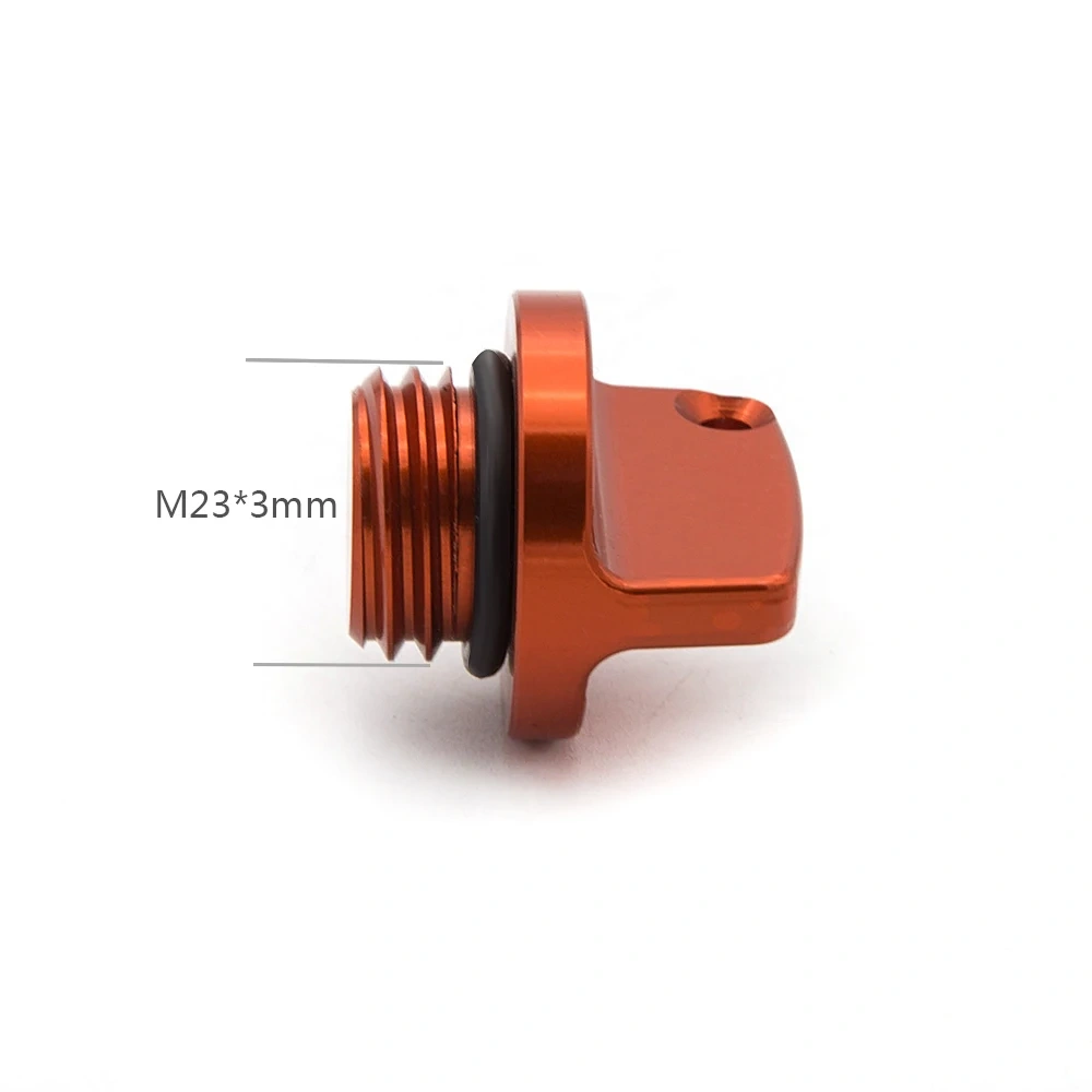 M23*3mm Oil Filler Plug Cap For XCF XC XCW XCFW SX SXF EXC EXCF 6 Days 125 250 350 450 525 530 300 2004-2021 2020 2019 2018 2017
