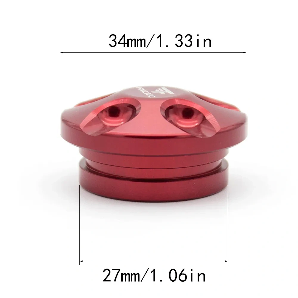 Motorcycle Aluminum Frame Hole Cover Insert Plug Cap For Benelli TNT 125 135 TNT125 TNT135 BJ125 2016 2017 2018 2019 2020 2021