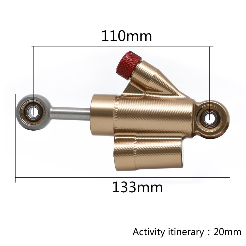 Universal Steering Damper Adjustable Stabilizer Control Motorcycle Dirt bike Accessories For CRF150 250 450