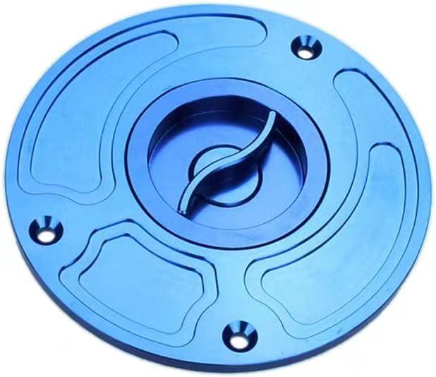 CNC Aluminum Motorcycle Fuel Gas Cap Tank Cover Keyless Caps Accessories For Kawasaki ZX-7 ZX-7RR ZX7R ZX 7R 7RR