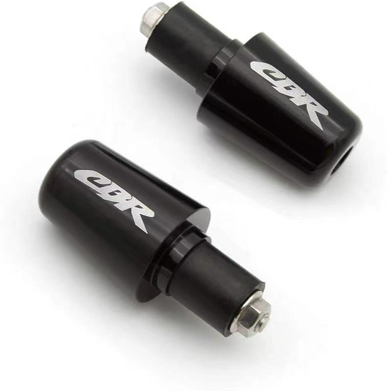 Logo"CBR" Handlebar End For Honda CBR 500 954 600 919 929 1000 RR F4I  CNC Motorcycles Steering Counterweight Fists Hand Grips Bar Ends Slider