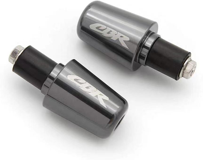 Logo"CBR" Handlebar End For Honda CBR 500 954 600 919 929 1000 RR F4I  CNC Motorcycles Steering Counterweight Fists Hand Grips Bar Ends Slider