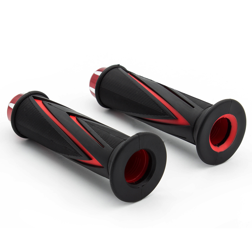 7/8'' Motorcycle Grips Hand Bar Grips Rubber Anti-Slip Mountain Motocross Handlebar for KTM Yamaha Kawasaki Universal Pit Bike