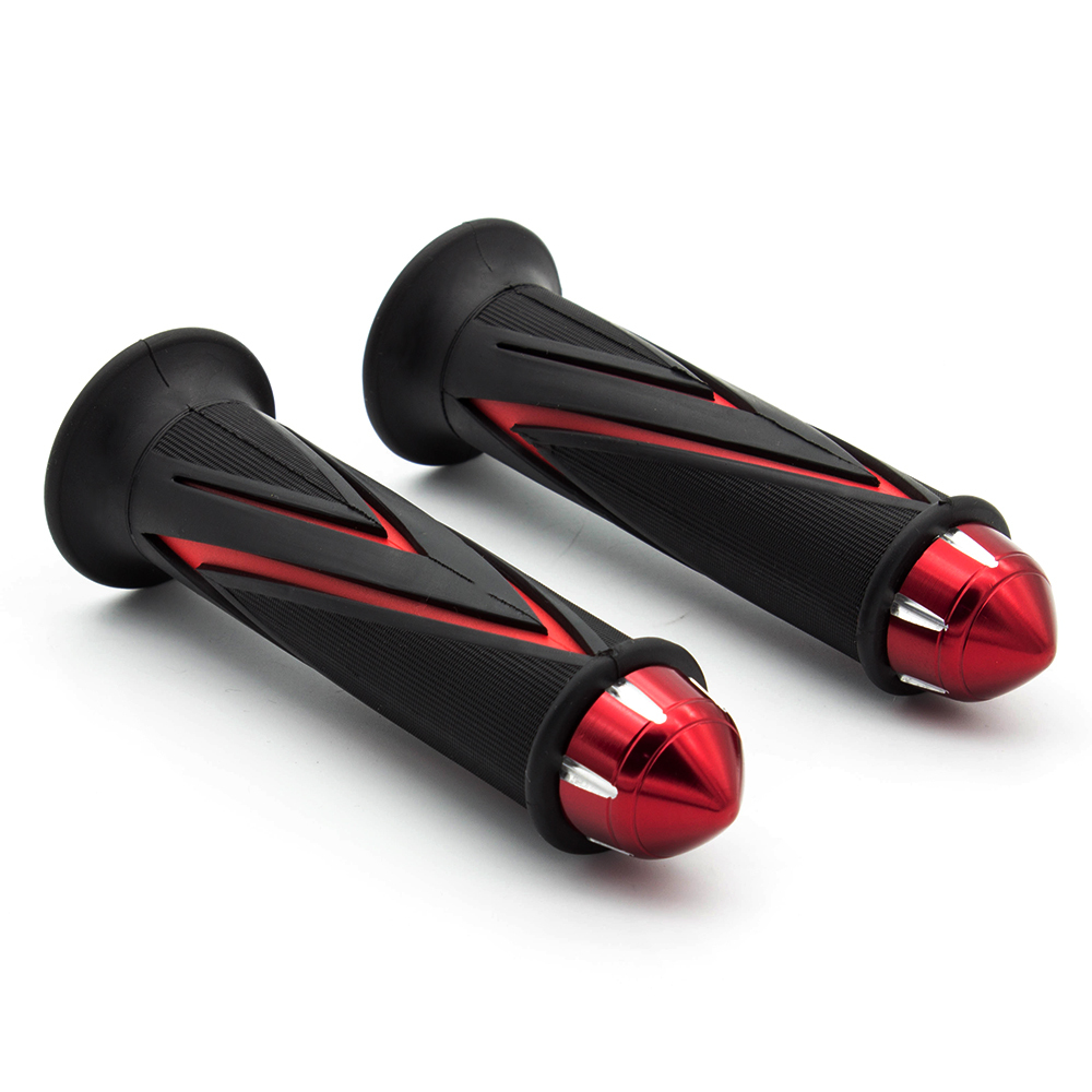 7/8'' Motorcycle Grips Hand Bar Grips Rubber Anti-Slip Mountain Motocross Handlebar for KTM Yamaha Kawasaki Universal Pit Bike