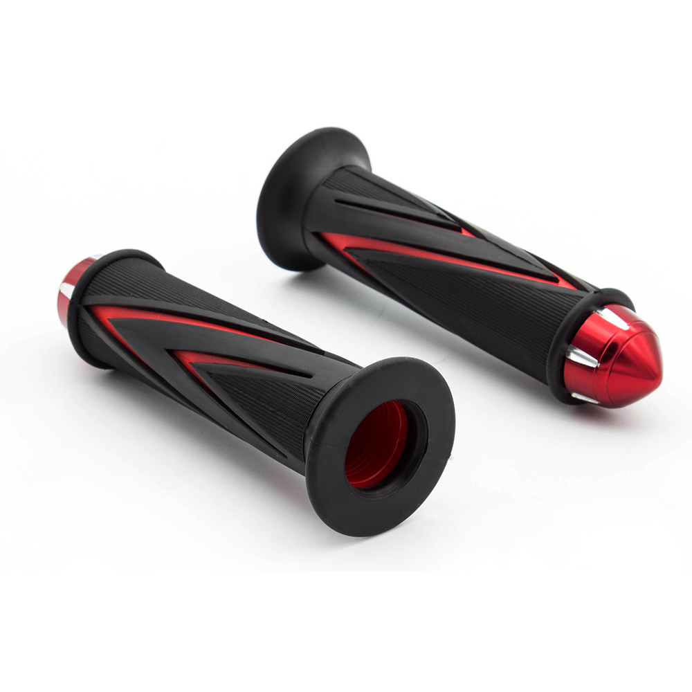 7/8'' Motorcycle Grips Hand Bar Grips Rubber Anti-Slip Mountain Motocross Handlebar for KTM Yamaha Kawasaki Universal Pit Bike