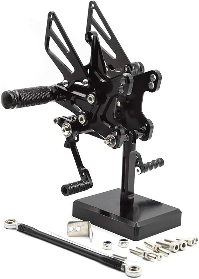 Adjustable Rearsets FOR KAWASAKI Ninja ZX10R ZX-10R ZX1000 2011-2020 CNC Motorcycle CNC Footrest Rear Set