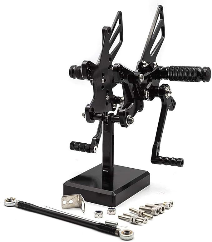 Adjustable Rearsets FOR KAWASAKI Ninja ZX10R ZX-10R ZX1000 2011-2020 CNC Motorcycle CNC Footrest Rear Set