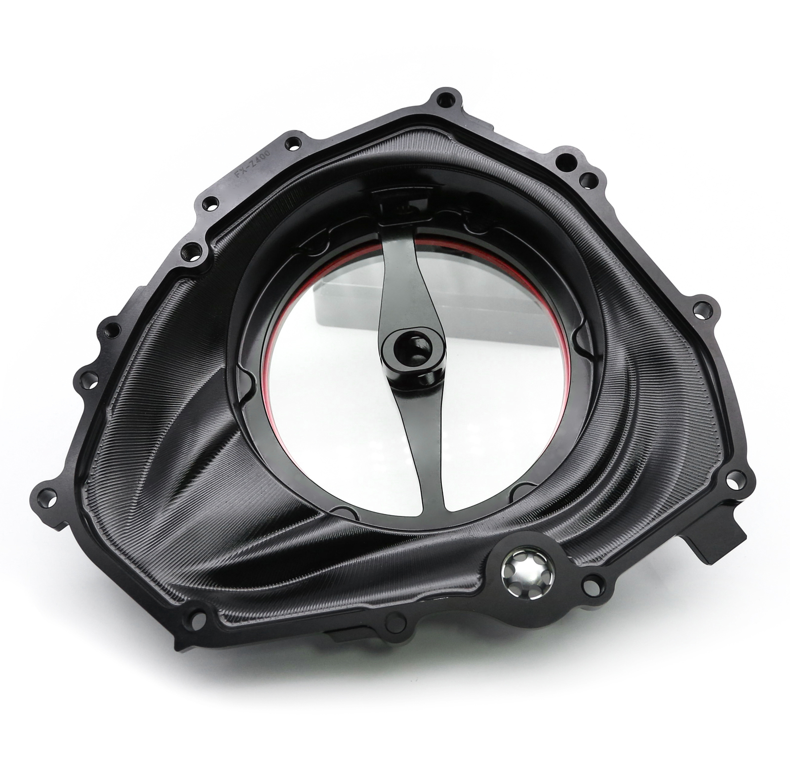 Engine Clutch Transparent Edge Cover for Ninja400 Z400 2018-2023