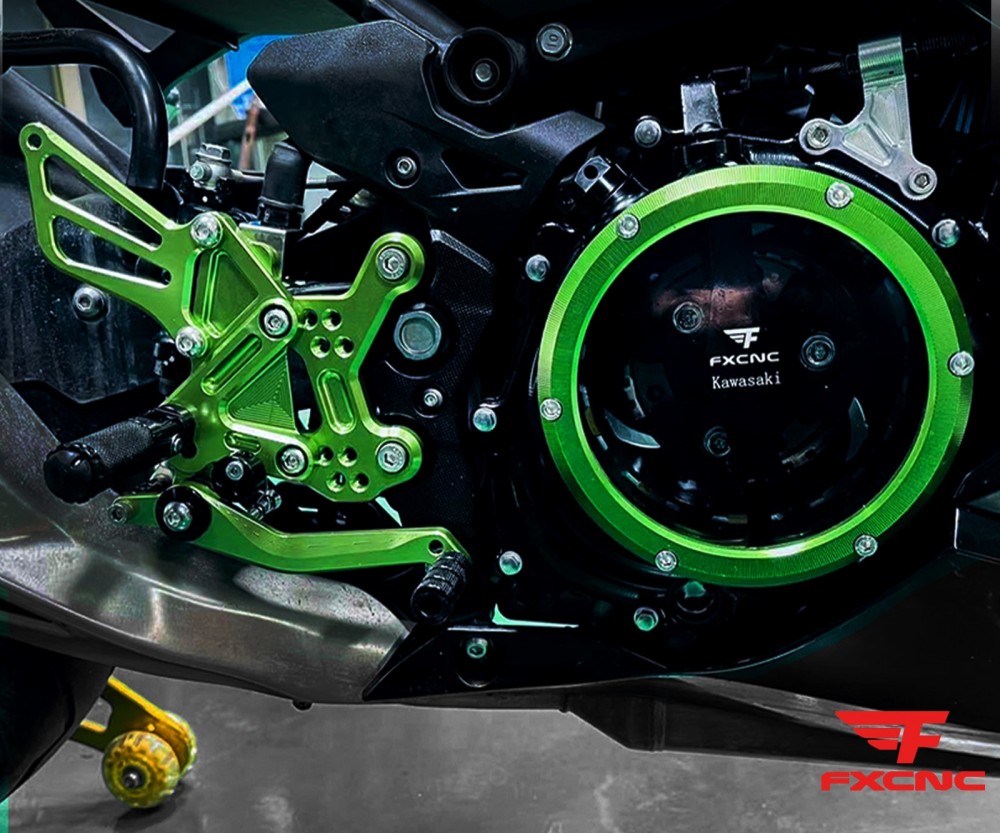 Engine Clutch Transparent Edge Cover for Ninja400 Z400 2018-2023