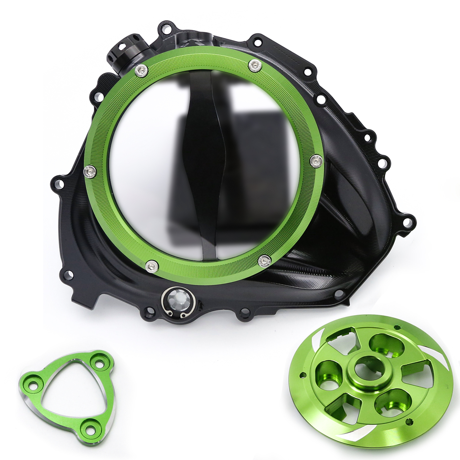 Engine Clutch Transparent Edge Cover for Ninja400 Z400 2018-2023