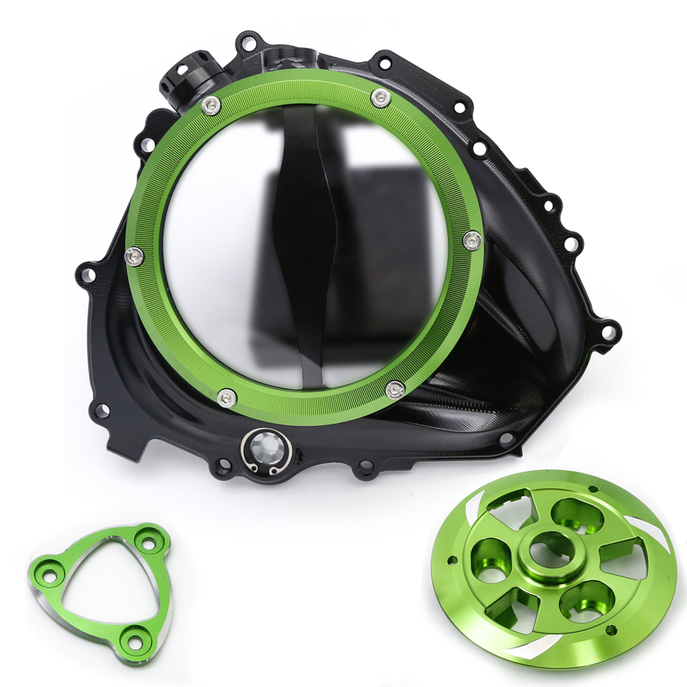 Engine Clutch Transparent Edge Cover for Ninja400 Z400 2018-2023
