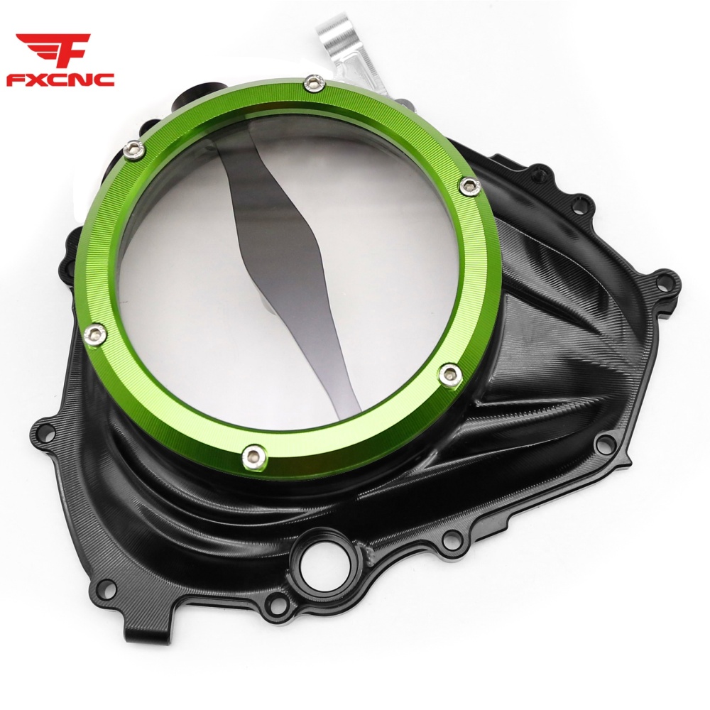 Engine Clutch Transparent Edge Cover for Ninja400 Z400 2018-2023