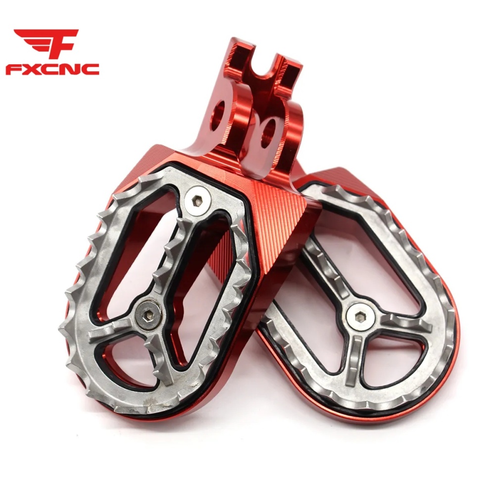 Wholesale Footpeg For Honda CRF250R CRF450R CRF450X CRF450L CRF 250 450 R X L CNC Aluminum Foot Pedal Footrest Pegs