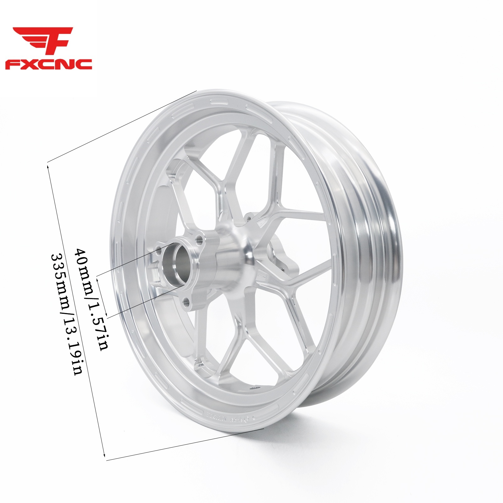 F FXCNC wheel rim (front and rear) 355mm