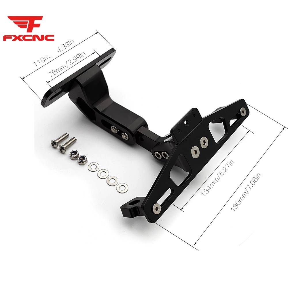 F FXCNC License plate holders For Yamaha R3