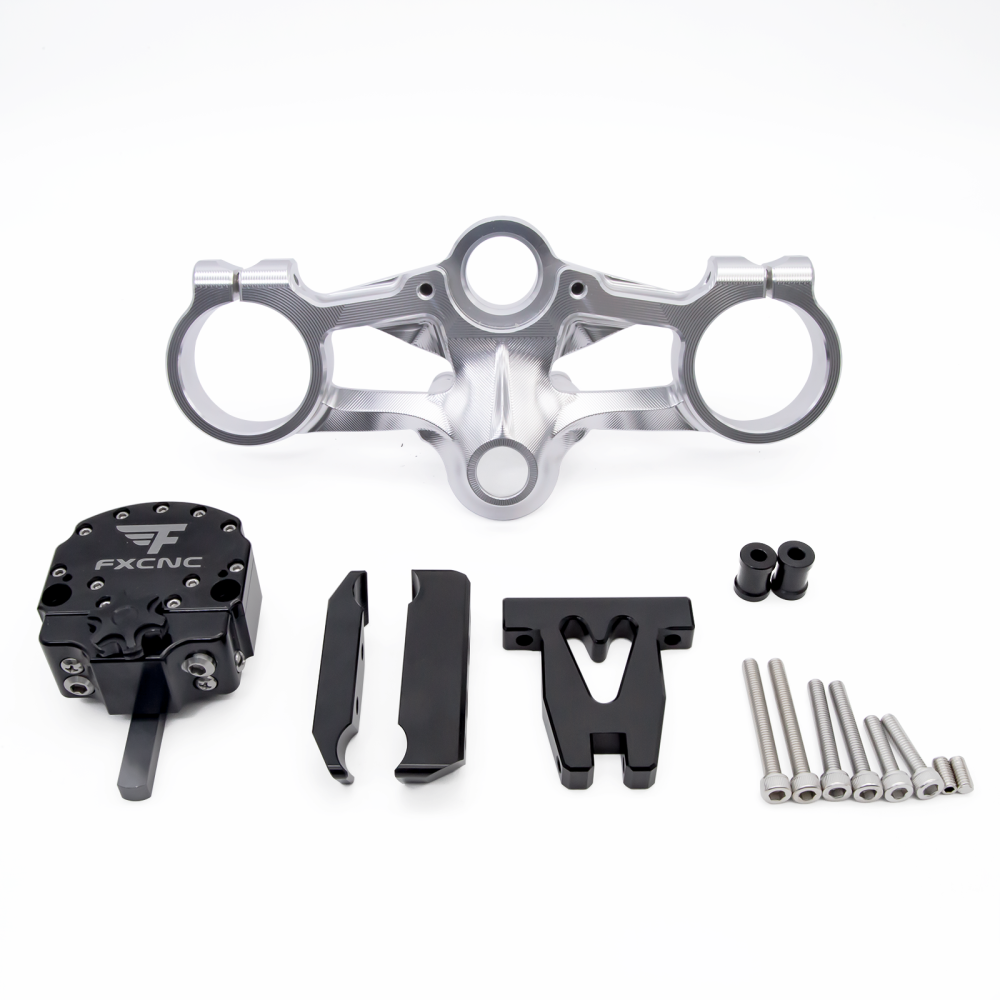 CNC Motorcycle Alu T6061 Steering damper Kits for KTM RC250 RC390 RC 250 390 All Years