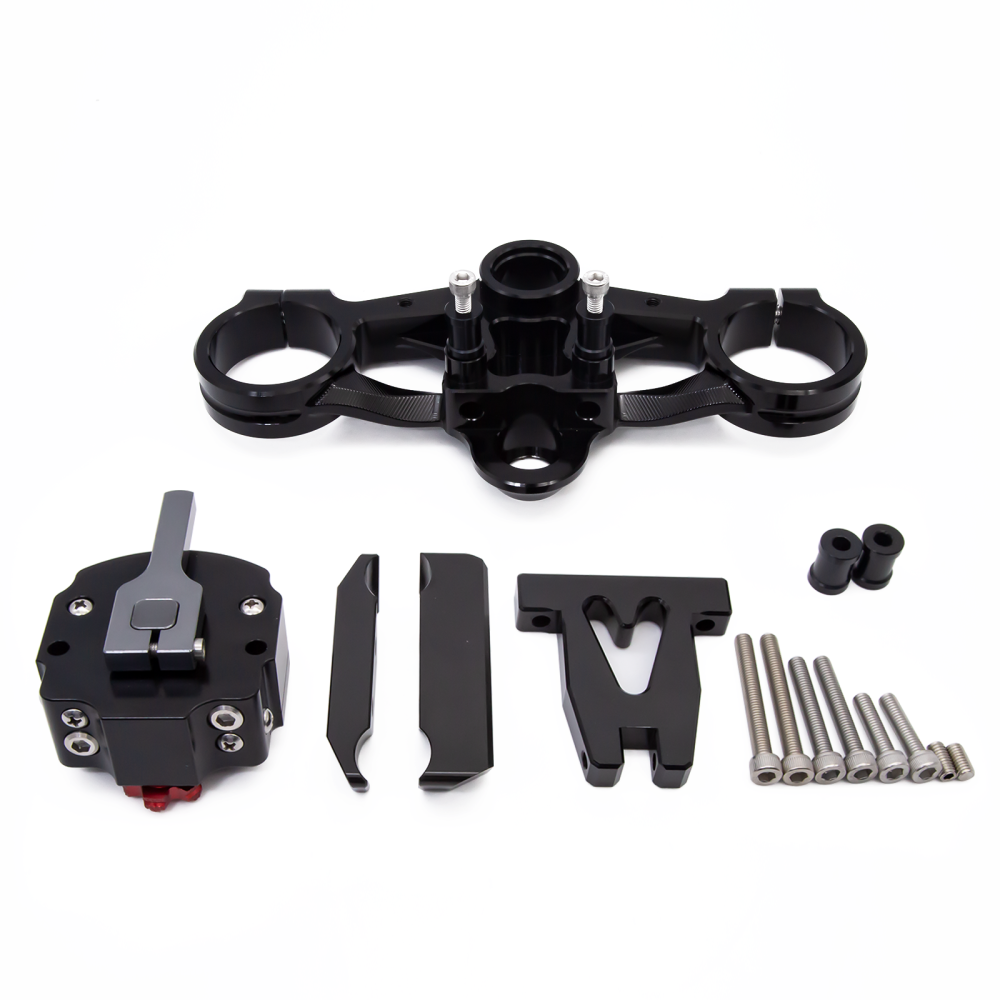 CNC Motorcycle Alu T6061 Steering damper Kits for KTM RC250 RC390 RC 250 390 All Years