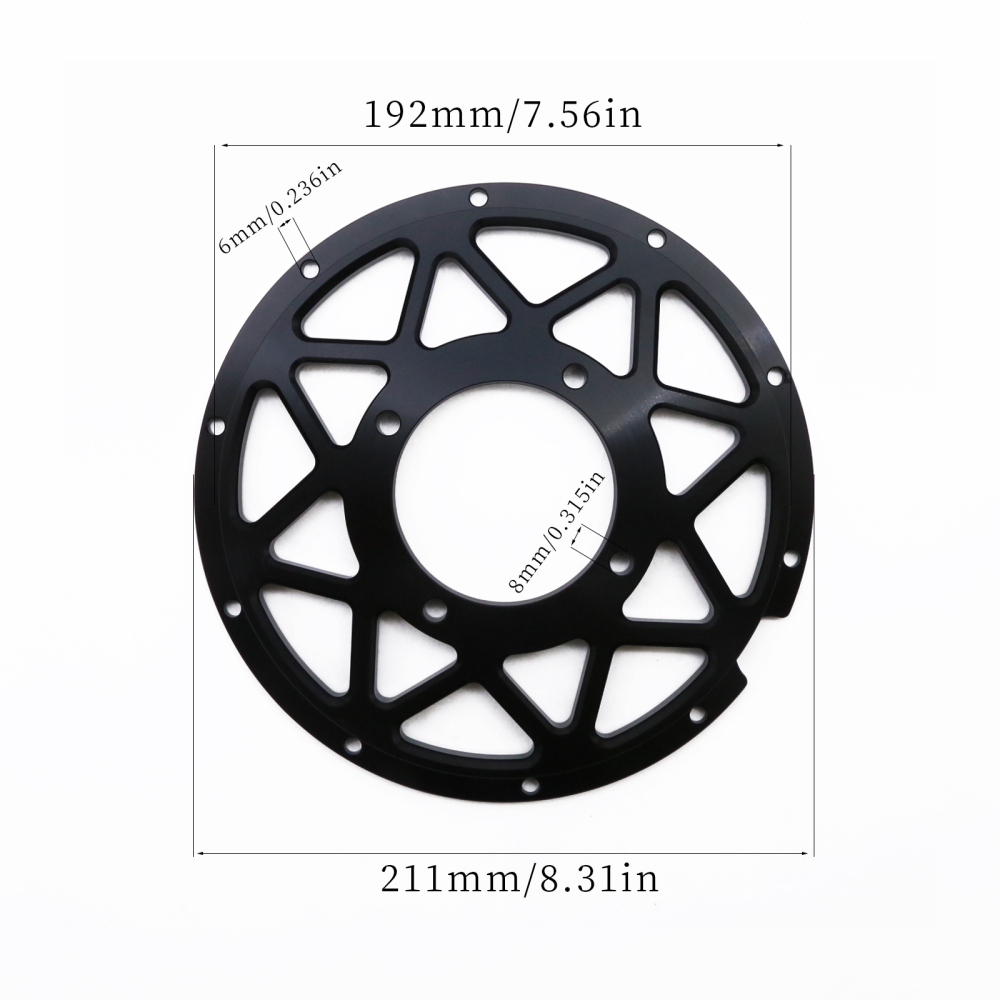 CNC 10INCH MOTORCYCLE WHEEL CONNECT MOUNT FOR monkey z50