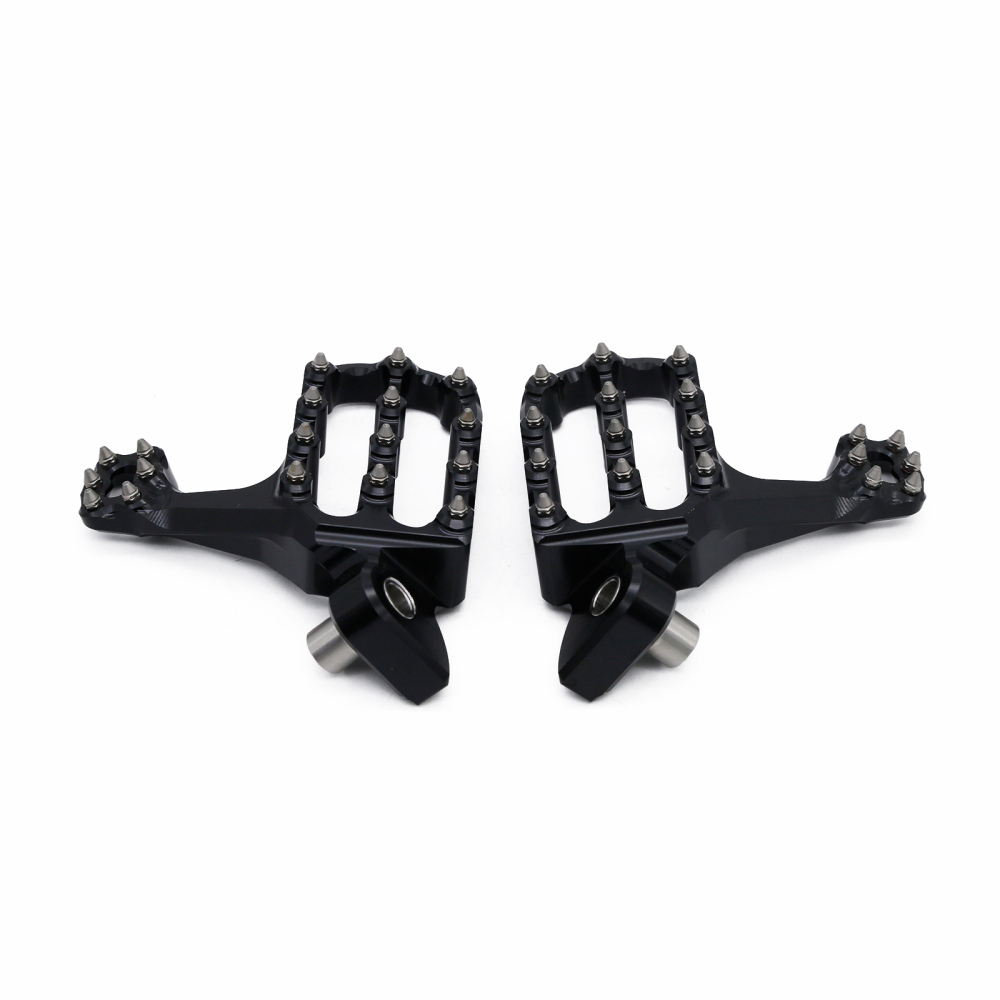 CNC DIRT BIKE EXTENSION TYPE PEGS PEDALS FOOT REST FOOTPEG FOR YAMAHA YZ85/125/250 99-22 YZF250 WR250F 99-22 YZF450 04-22