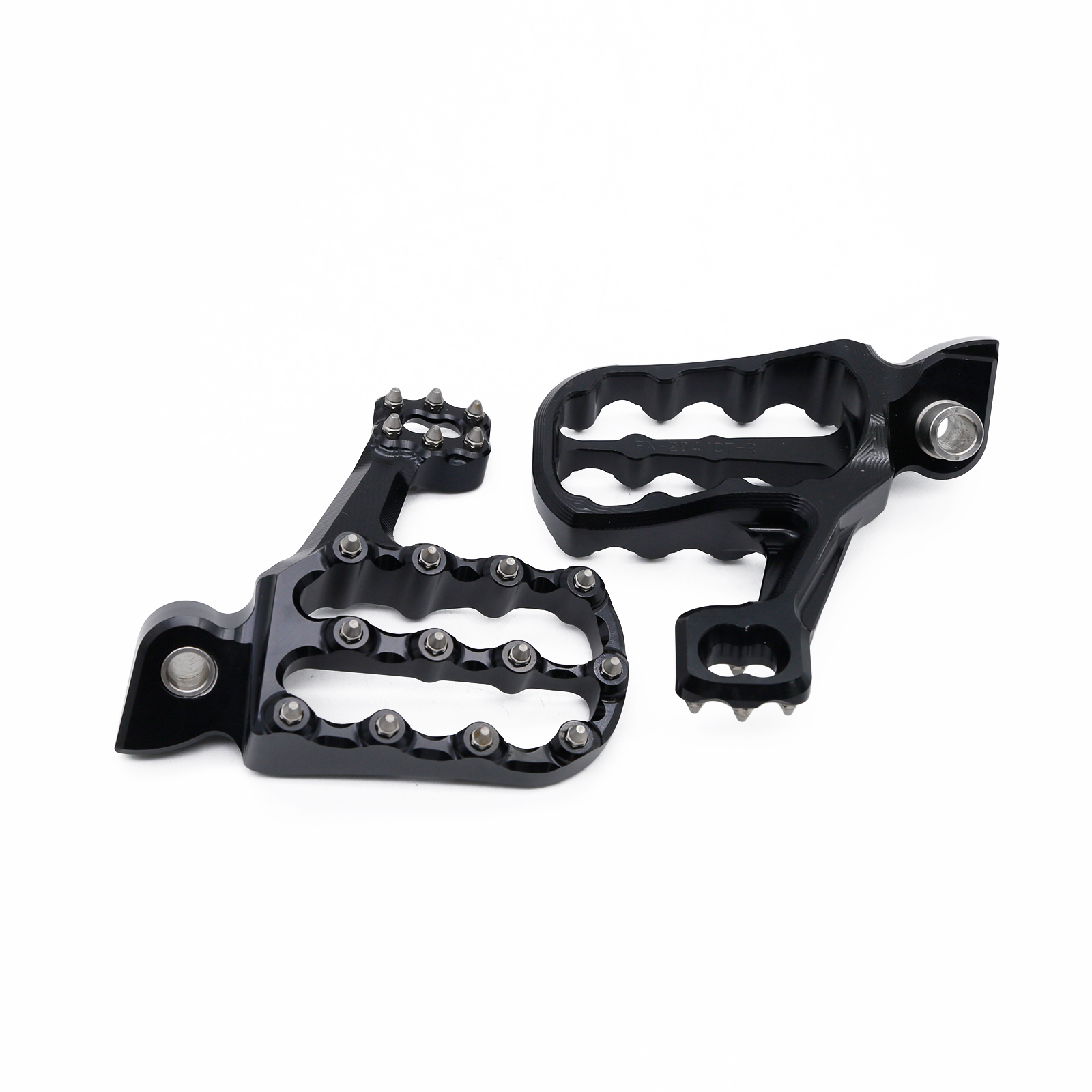 CNC DIRT BIKE EXTENSION TYPE PEGS PEDALS FOOT REST FOOTPEG FOR YAMAHA YZ85/125/250 99-22 YZF250 WR250F 99-22 YZF450 04-22