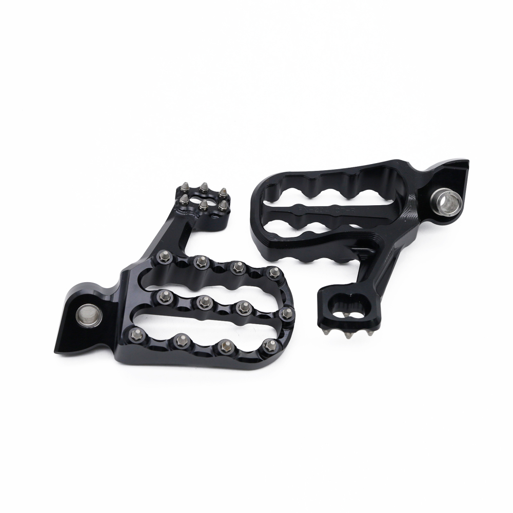 CNC DIRT BIKE EXTENSION TYPE PEGS PEDALS FOOT REST FOOTPEG FOR YAMAHA YZ85/125/250 99-22 YZF250 WR250F 99-22 YZF450 04-22