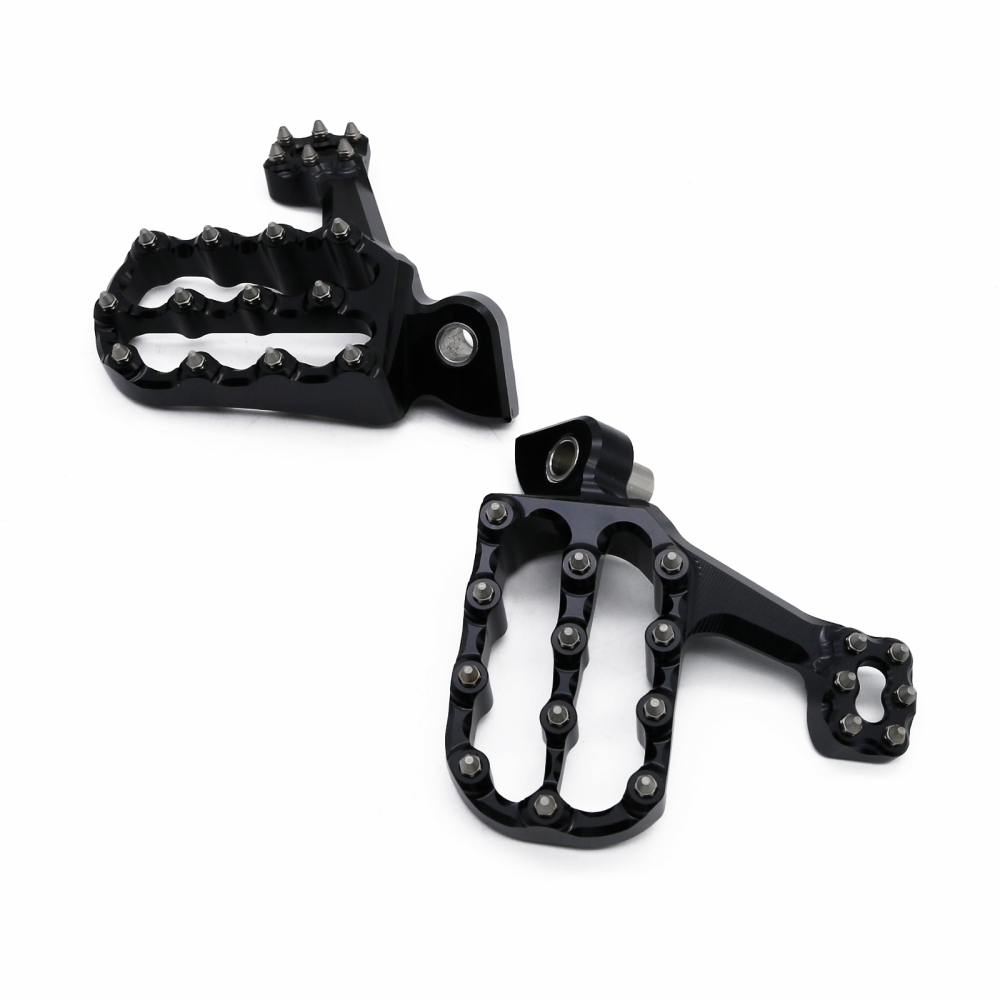 CNC DIRT BIKE EXTENSION TYPE PEGS PEDALS FOOT REST FOOTPEG FOR YAMAHA YZ85/125/250 99-22 YZF250 WR250F 99-22 YZF450 04-22