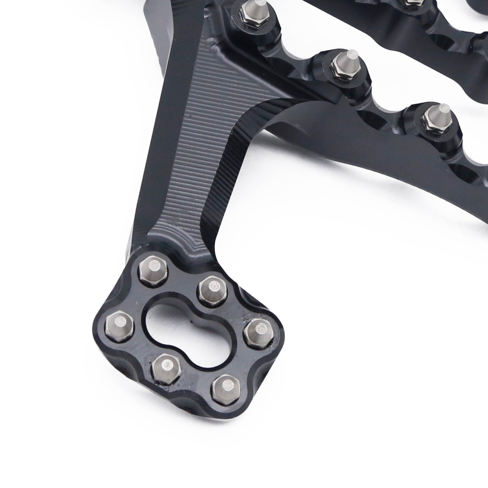 CNC DIRT BIKE EXTENSION TYPE PEGS PEDALS FOOT REST FOOTPEG FOR YAMAHA YZ85/125/250 99-22 YZF250 WR250F 99-22 YZF450 04-22