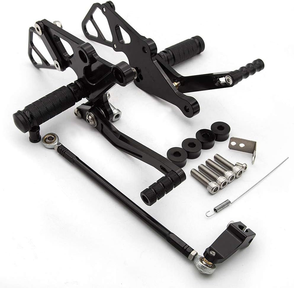Adjustable Rearsets FOR MT-07 FZ07 MT07 FZ-07 2013-2020, XSR700 XSR 700 2015-2018, Tracer 700 2018-2020 CNC Motorcycle CNC Footrest Rear Set