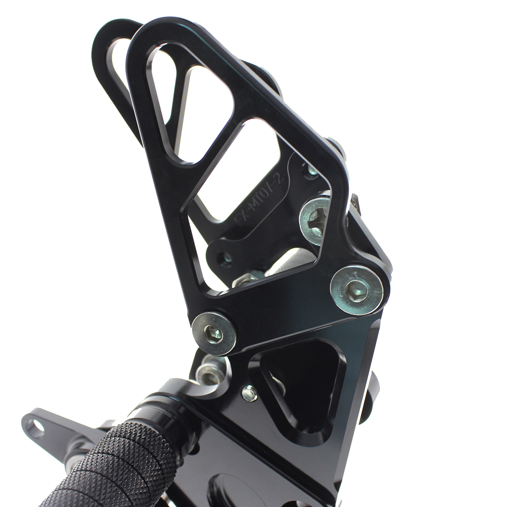 Adjustable Rearsets FOR MT-07 FZ07 MT07 FZ-07 2013-2020, XSR700 XSR 700 2015-2018, Tracer 700 2018-2020 CNC Motorcycle CNC Footrest Rear Set