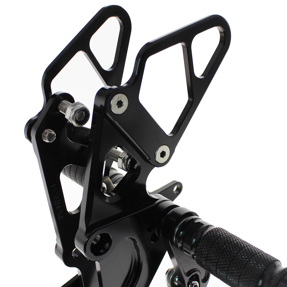 Adjustable Rearsets FOR MT-07 FZ07 MT07 FZ-07 2013-2020, XSR700 XSR 700 2015-2018, Tracer 700 2018-2020 CNC Motorcycle CNC Footrest Rear Set