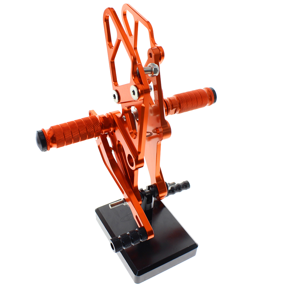 Adjustable Rearsets FOR MT-07 FZ07 MT07 FZ-07 2013-2020, XSR700 XSR 700 2015-2018, Tracer 700 2018-2020 CNC Motorcycle CNC Footrest Rear Set