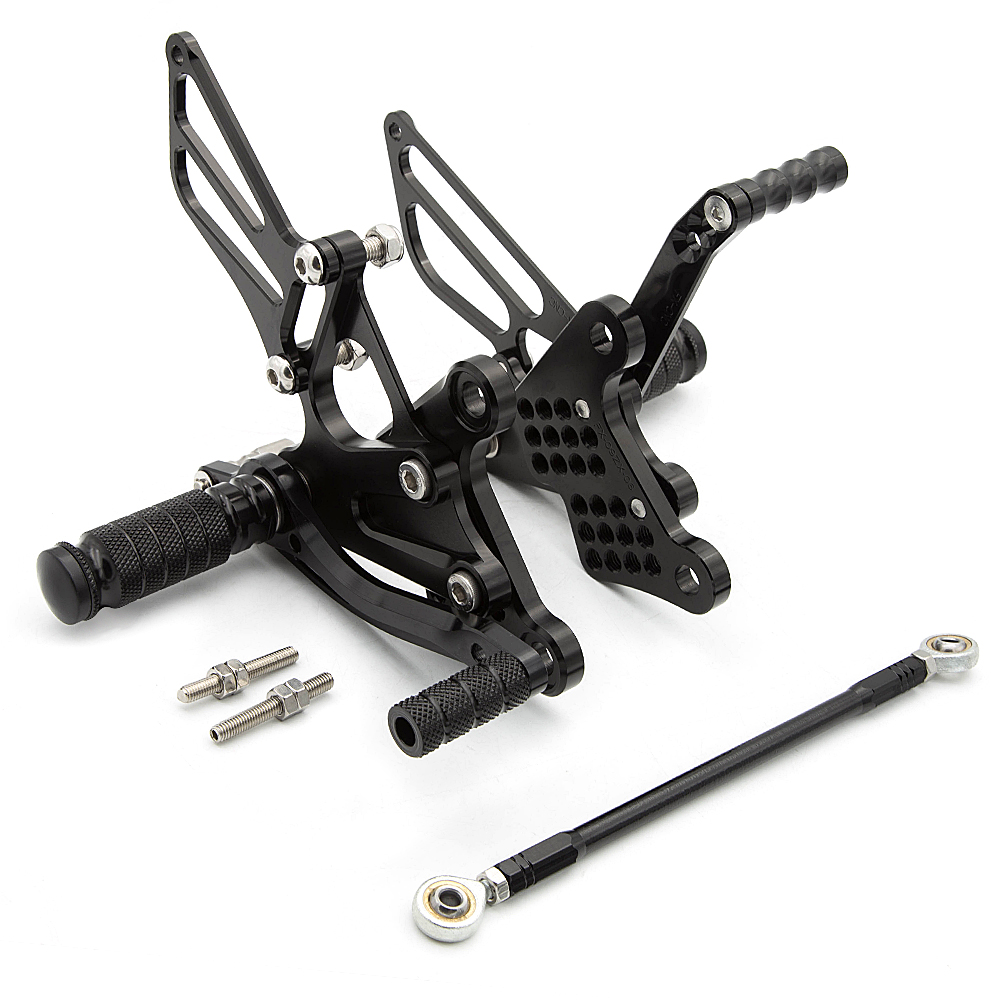 Adjustable Rearset Footpegs For Ninja ZX6R ZX636 ZX-6R 636 2009-2020