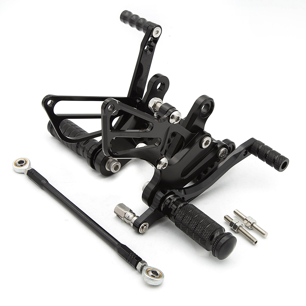 Adjustable Rearset Footpegs  For Ninja ZX6R ZX636 ZX-6R 636 2009-2020
