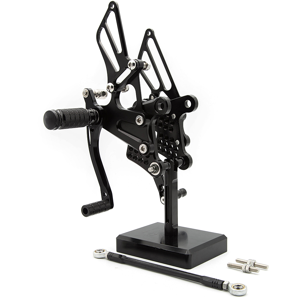 Adjustable Rearset Footpegs  For Ninja ZX6R ZX636 ZX-6R 636 2009-2020