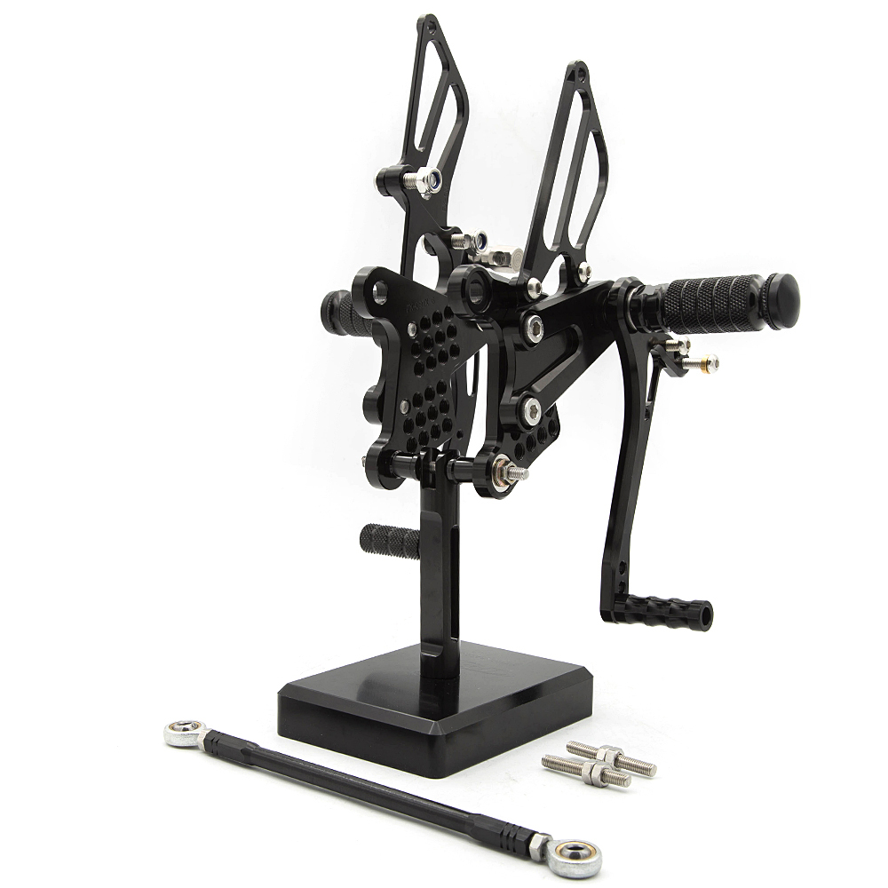 Adjustable Rearset Footpegs  For Ninja ZX6R ZX636 ZX-6R 636 2009-2020