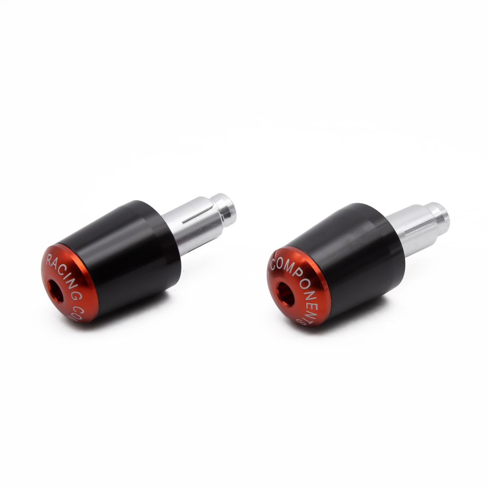 7/8 inch 22mm Handlebar End CNC Motorcycles Steering Counterweight Fists Hand Grips Bar Ends Slider