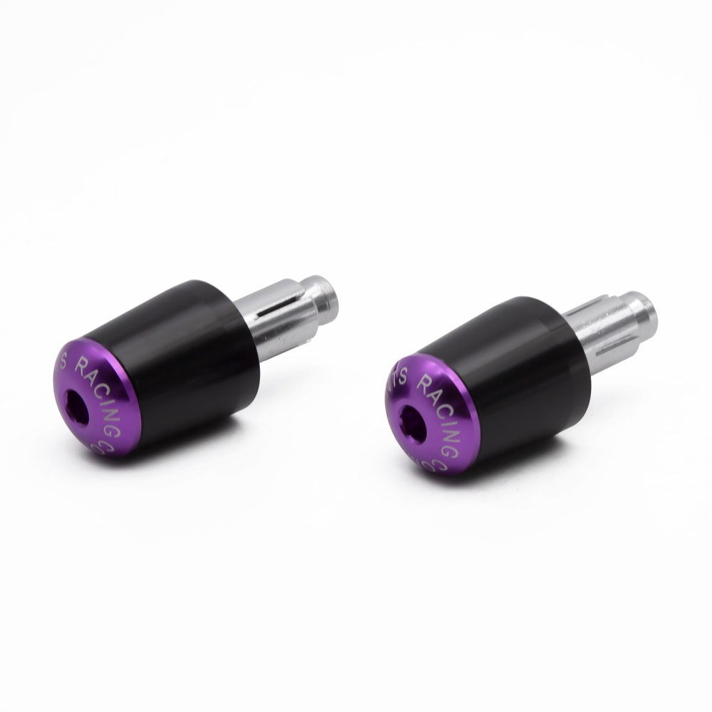 7/8 inch 22mm Handlebar End CNC Motorcycles Steering Counterweight Fists Hand Grips Bar Ends Slider