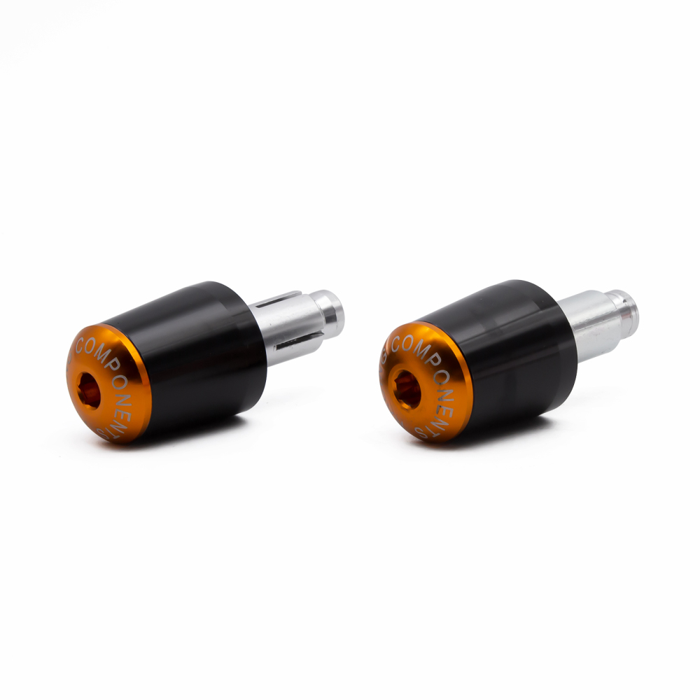 7/8 inch 22mm Handlebar End CNC Motorcycles Steering Counterweight Fists Hand Grips Bar Ends Slider