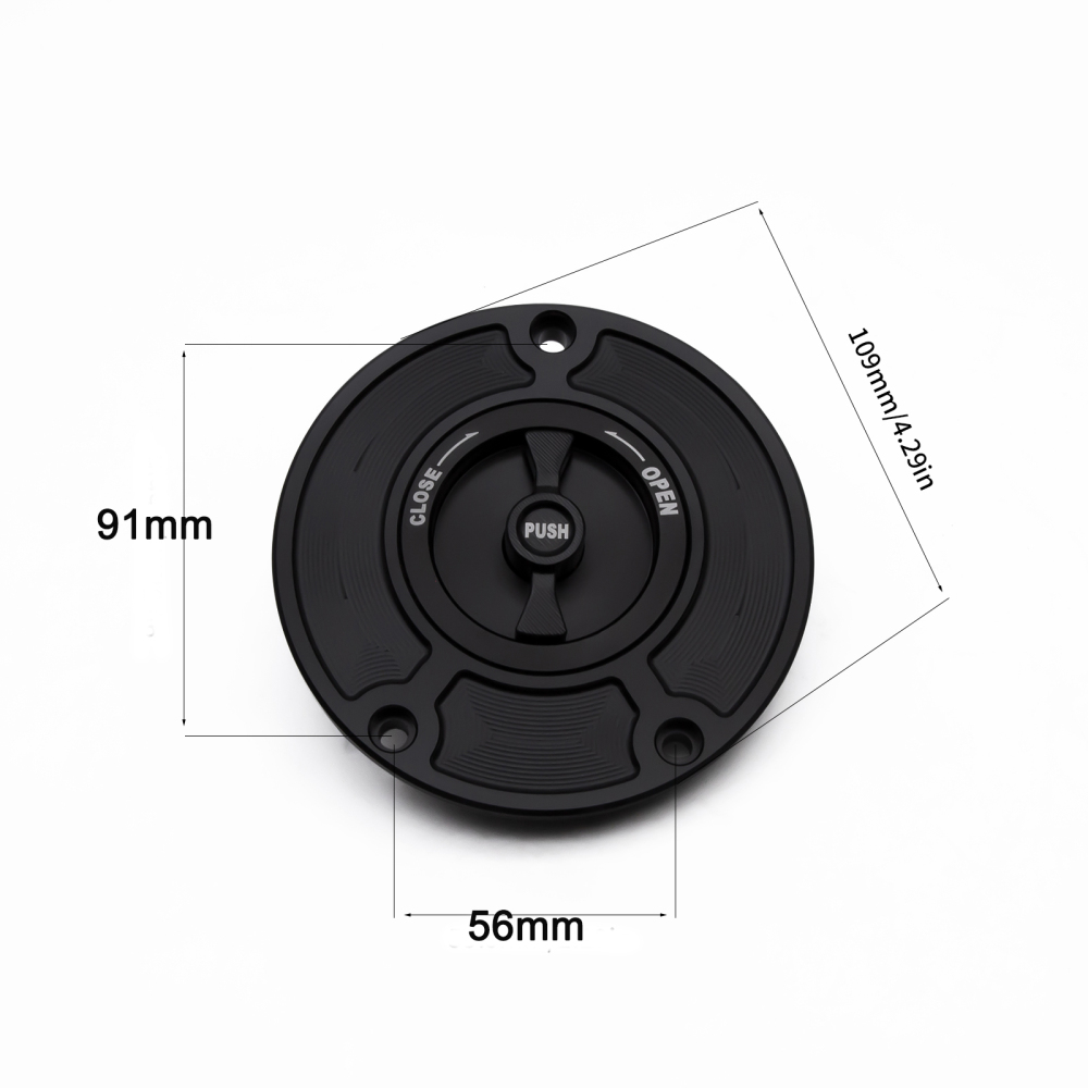 Motorcycle CNC Gas Tank Cover for KAWASAKI Z1000  2003 - 2006 2013-2020 Z750  2003 - 2006 ZRX 1200  2002 + ZRX 1200 A1  All Years ZX-10R  2004 - 2005 ZX-6R  2003 - 2006 ZX-6RJ1-2  All Years ZX-6R (636-A1P)  All Years ZX-6RR  2006 + ZX-9R  2000 - 2003