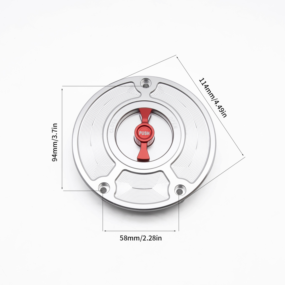 Motorcycle CNC Gas Tank Cover for Honda Bikes