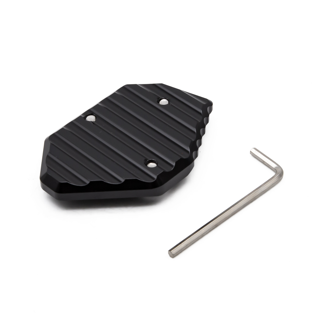 CNC Motorcyle Sidestand Enlarge Plate for super soco Tc electric scooter