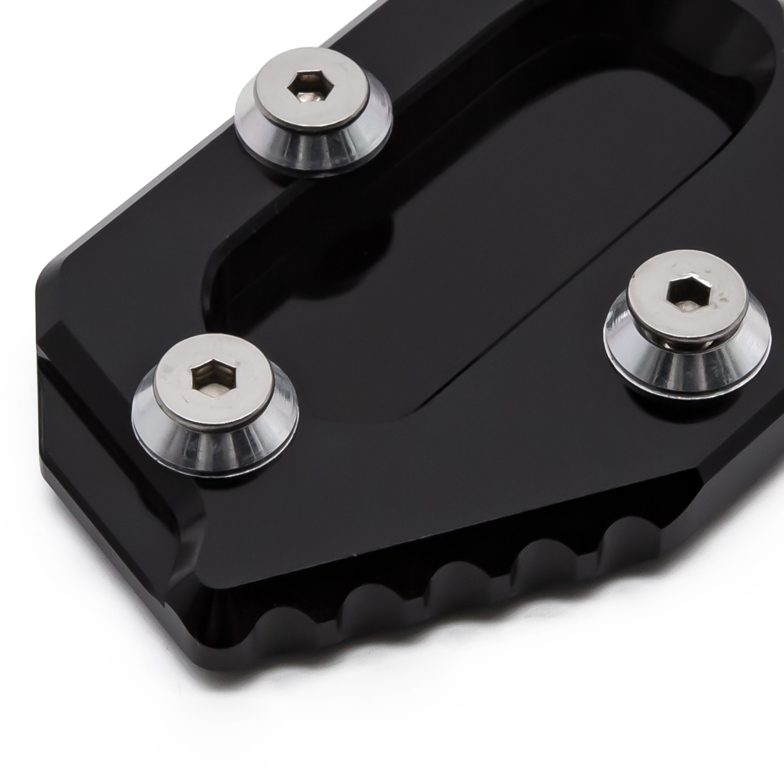 CNC Motorcyle Sidestand Enlarge Plate for super soco Tc electric scooter