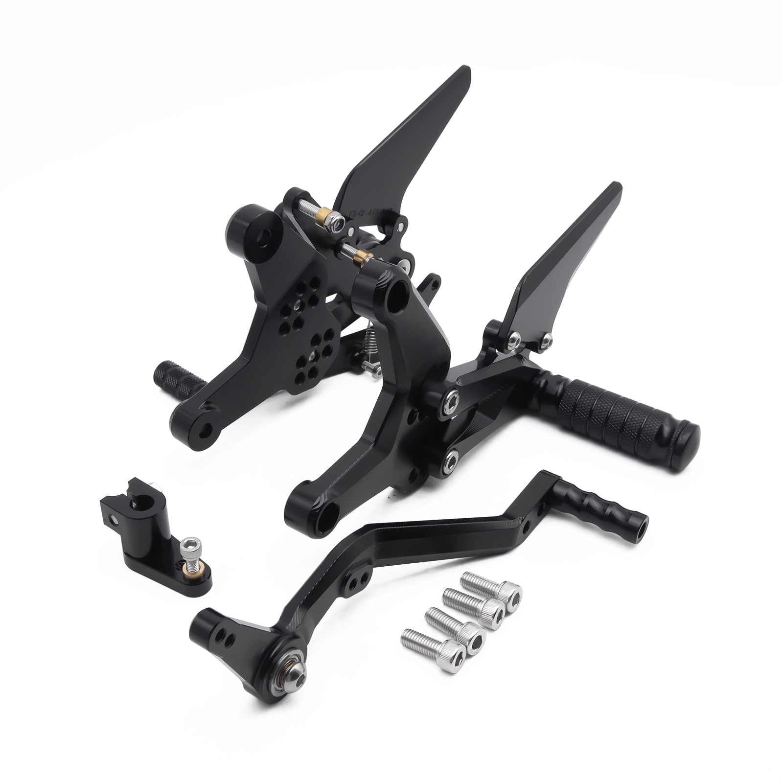 CNC MOTORCYCLE PEGS PEDALS FOOT REST REAR SETS FOOTREST FOR Zhangxue Motor ZX-500RR