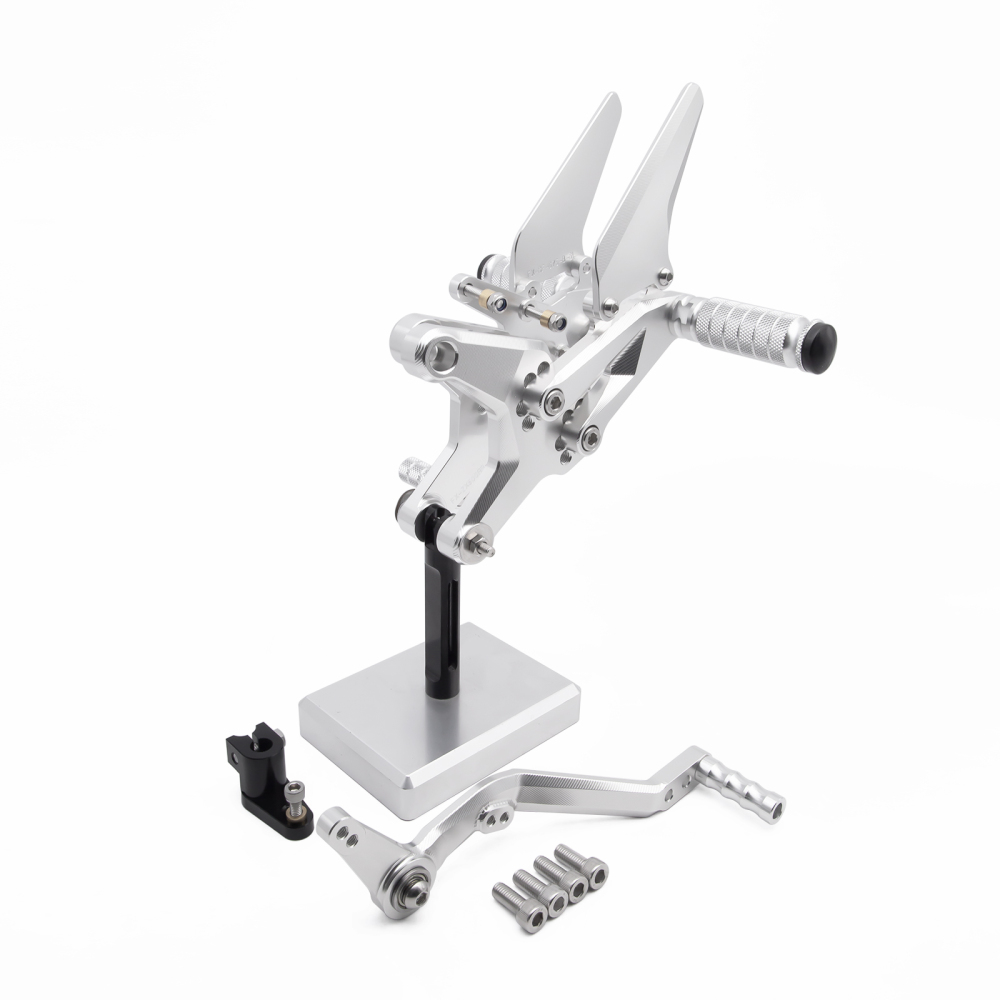 CNC MOTORCYCLE PEGS PEDALS FOOT REST REAR SETS FOOTREST FOR Zhangxue Motor ZX-500RR