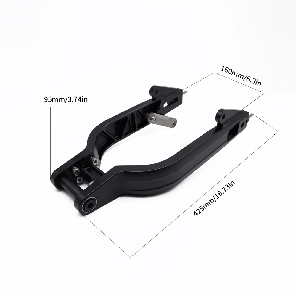Black Standard Motorcycle CNC Rear Swing Arm for Honda CT 70 DAX 70