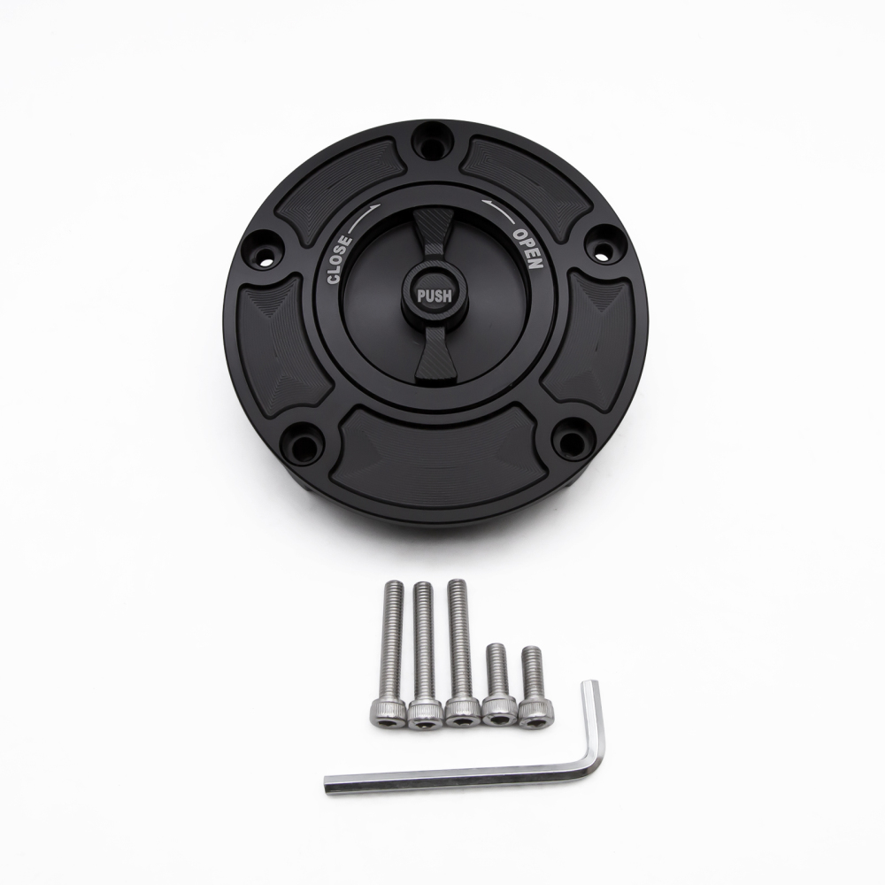 CNC Aluminum Motorcycle Oil Fuel Tank Gas Cap Cover Keyless For QJMOTOR SRV600RS SRV550RS SRV400RS SRV350RS SRV250RS SRK600RS SRK350RS