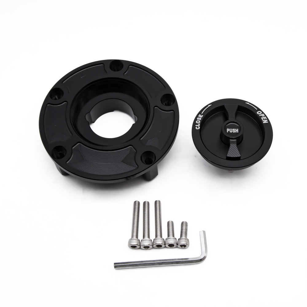 CNC Aluminum Motorcycle Oil Fuel Tank Gas Cap Cover Keyless For QJMOTOR SRV600RS SRV550RS SRV400RS SRV350RS SRV250RS SRK600RS SRK350RS