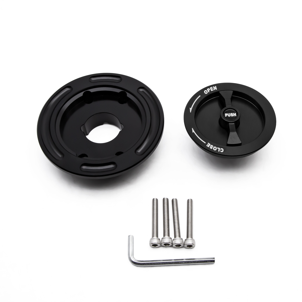 CNC Aluminum Motorcycle Oil Fuel Tank Gas Cap Cover Keyless For  BMW S1000RR (NOT Comp ver.) 2010-2021 S1000R (w and w/o CC) 2014-2021 R nineT 2014-2021 HP2 SPORT 2008-2011